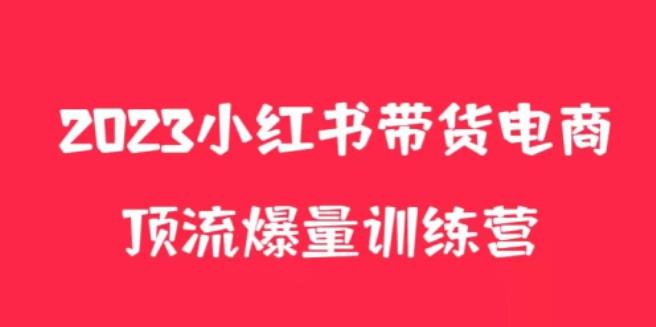 小红书电商爆量训练营，养生花茶实战篇，月入3W+-旺仔资源库