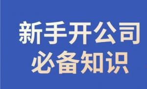 新手开公司必备知识，小辉陪你开公司，合规经营少踩坑-旺仔资源库