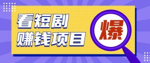 揭秘:红果短剧掘金小项目,通过脚本挂机实现自动化赚钱【视频教程+脚本】-旺仔资源库
