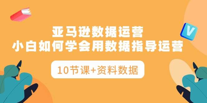 （10158期）亚马逊数据运营，小白如何学会用数据指导运营（10节课+资料数据）-旺仔资源库