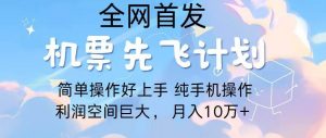 2024年全网首发，暴力引流，傻瓜式纯手机操作，利润空间巨大，日入3000+-旺仔资源库