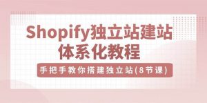 ho独立站建站体系化pify教程，手把手教你搭建独立站（8节视频课）-旺仔资源库