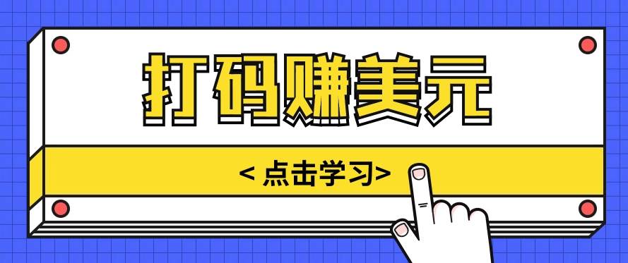 手动输入验证码，每天多投入几个小时，也能轻松获得两三千元的收入-旺仔资源库