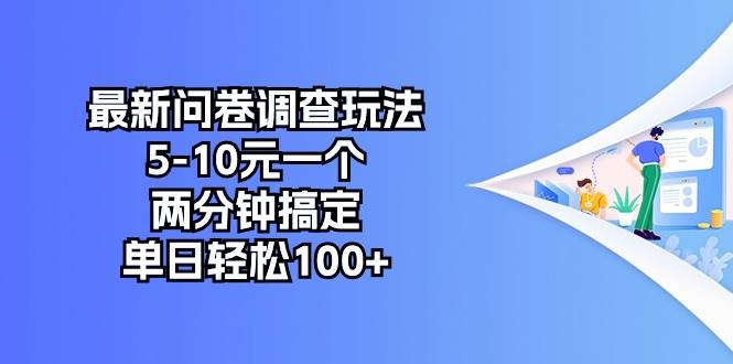 （10606期）最新问卷调查玩法，5-10元一个，两分钟搞定，单日轻松100+-旺仔资源库