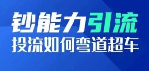 钞能力引流：投流如何弯道超车，投流系数及增长方法，创造爆款短视频-旺仔资源库