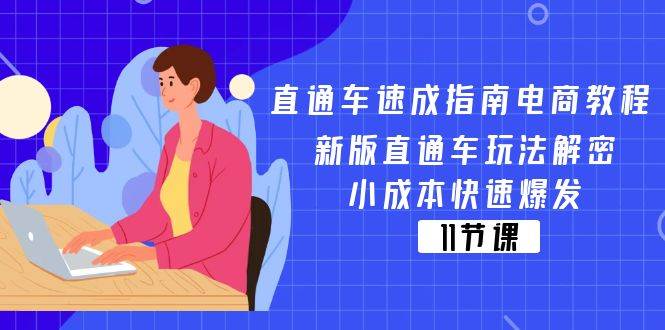 （11537期）直通车 速成指南电商教程：新版直通车玩法解密，小成本快速爆发（11节）-旺仔资源库