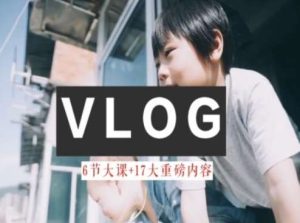 零基础vlog视频课教你小白变大神-生活美学教程-旺仔资源库