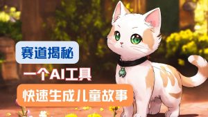 利用AI工具一分钟制作原创视频，多种变现方式，复制粘贴月入2w+！-旺仔资源库