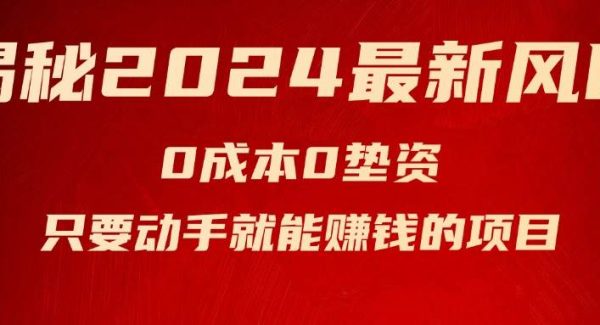 （11727期）揭秘2024最新风口，0成本0垫资，新手小白只要动手就能赚钱的项目—空调-旺仔资源库