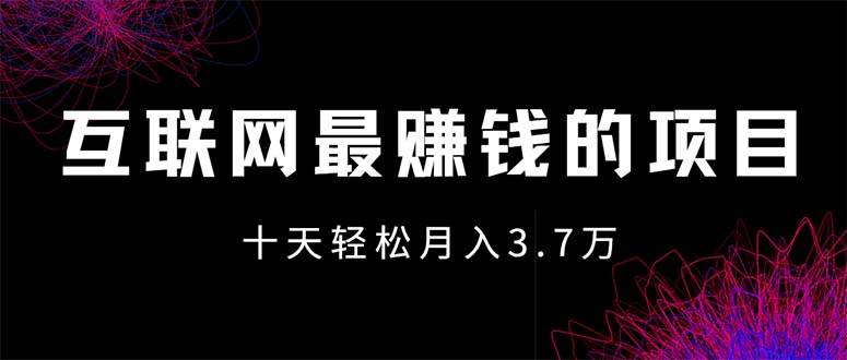 （12396期）互联网最赚钱的项目没有之一，轻松月入7万+，团队最新项目-旺仔资源库