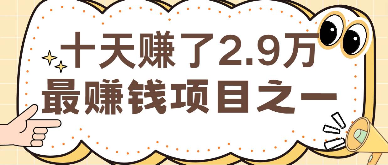 闲鱼小红书最赚钱项目之一，纯手机操作简单，小白必学轻松月入6万+-旺仔资源库