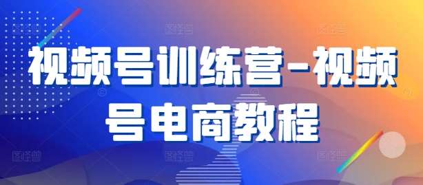 视频号训练营-视频号电商教程-旺仔资源库