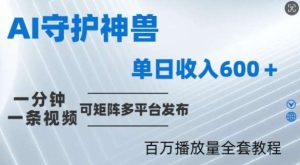 制作各省守护神，100多W播放量的视频只需要1分钟就能完成【揭秘】-旺仔资源库