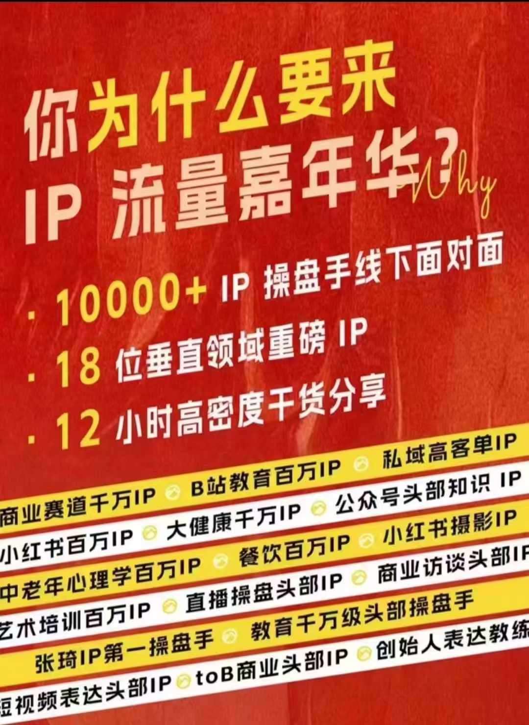 群响IP流量嘉年华，​现场视频+IP江湖2024典藏版PPT-旺仔资源库