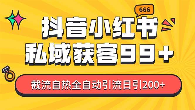 （13421期）某音，小红书，野路子引流玩法截流自热一体化日引200+精准粉 单日变现3…-旺仔资源库