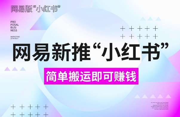 网易官方新推“小红书”，搬运即有收益，新手小白千万别错过(附详细教程)【揭秘】-旺仔资源库