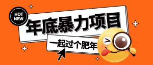 年底暴力项目，多开抢红包玩法简单无脑年底吃一波肉【揭秘】-旺仔资源库