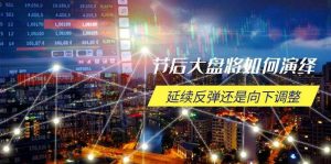 （14065期）节后大盘将如何演绎，延续反弹还是向下调整，关键时间点和空间位待解-旺仔资源库