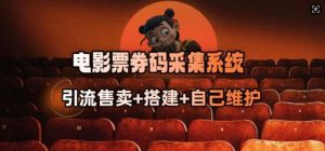 电影票券码采集系统_从商户放单转型做抢单达人-旺仔资源库