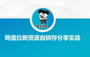 网盘拉新资源自动转存分享实战-旺仔资源库