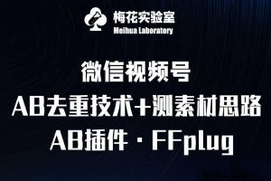视频号连怼玩法-FFplug玩法AB插件使用+测素材教程-梅花实验室社群专享课-旺仔资源库