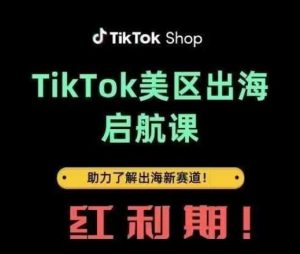 TikTok出海启航课(美区)助力了解出海红利新赛道-旺仔资源库