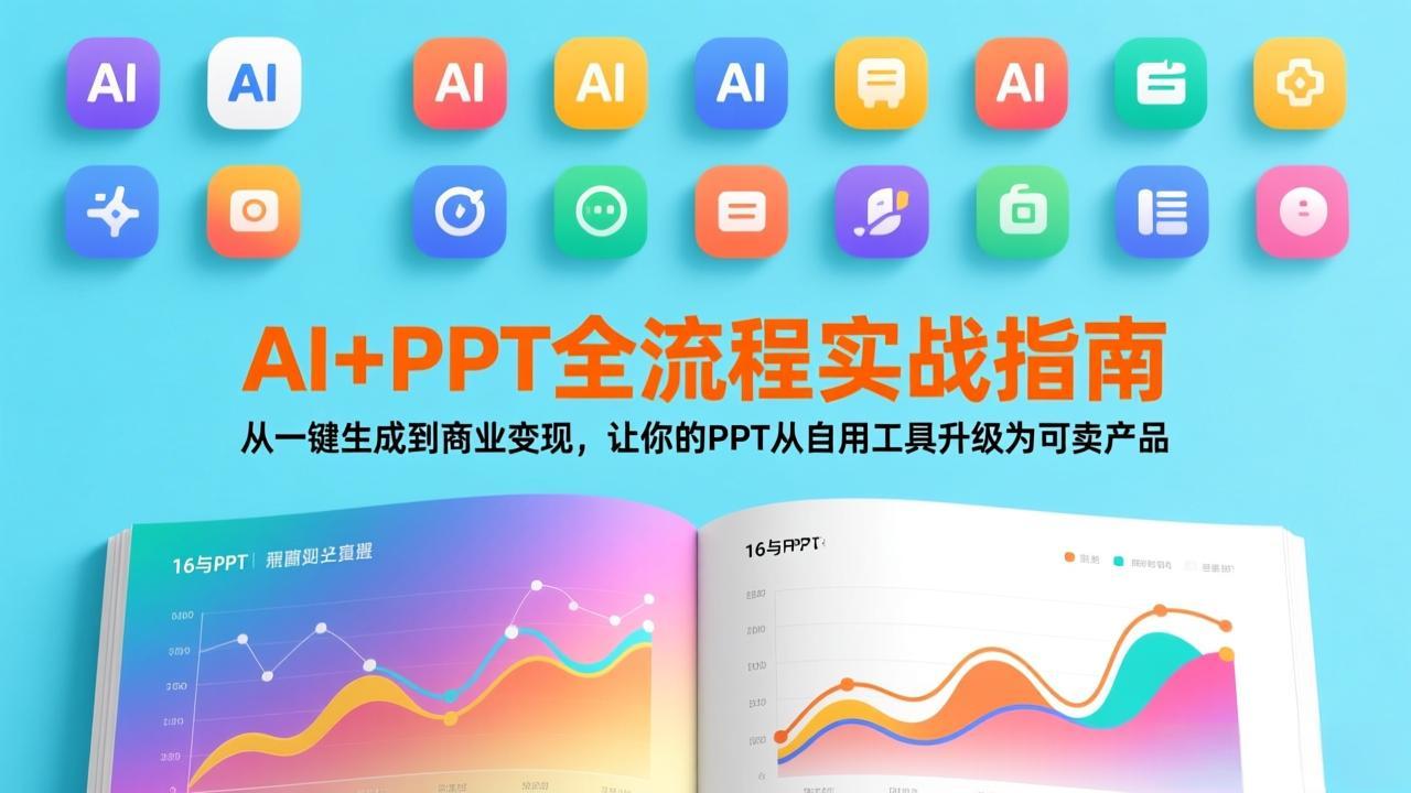 AI+PPT全流程实战指南：从一键生成到商业变现，让你的PPT从自用工具升级为可卖产品-旺仔资源库