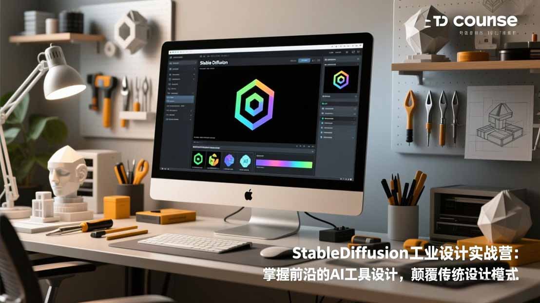 StableDiffusion工业设计实战营:掌握前沿的AI工具设计,颠覆传统设计模式-旺仔资源库