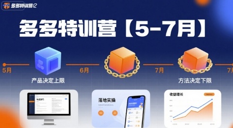 多多特训营【5-7月】产品决定上限，方法决定下限，各种玩法技巧落地实操-旺仔资源库