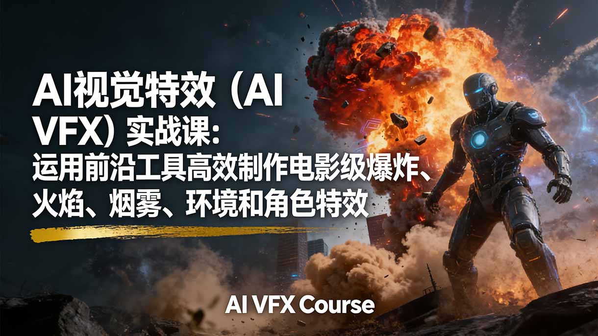 AI视觉特效(AI VFX-旺仔资源库