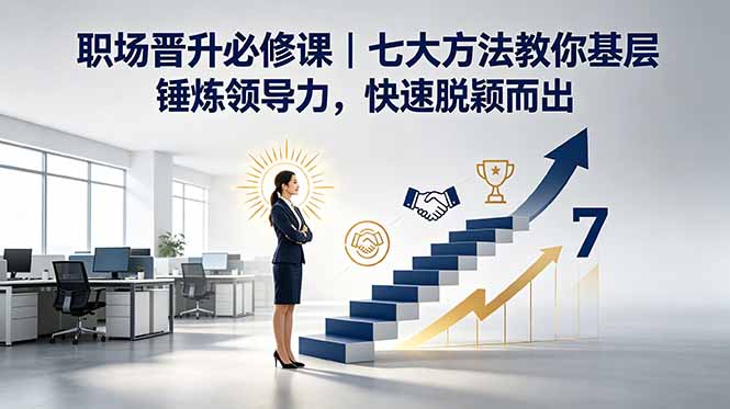 付费文章:职场晋升必修课|七大方法教你基层锤炼领导力,快速脱颖而出-旺仔资源库