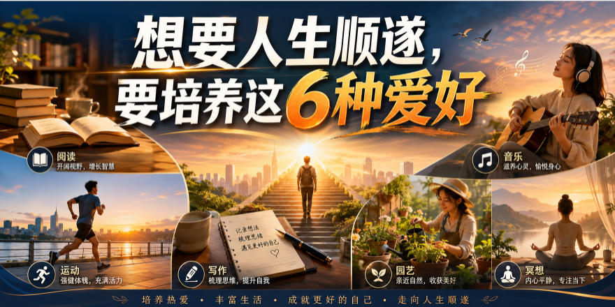 公众号付费文章:想要人生顺遂,要培养这6种爱好-旺仔资源库