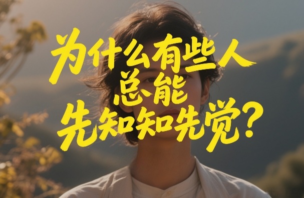 付费文章：为什么有些人总能先知先觉？-旺仔资源库