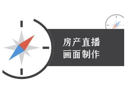 房产直播画面制作-抖音房产直播教程-旺仔资源库