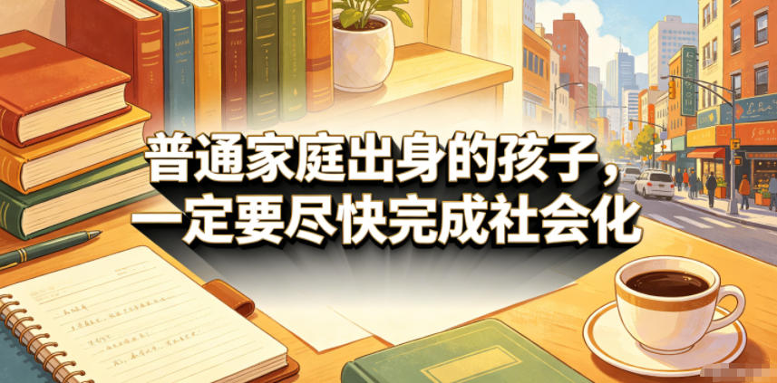 付费文章:普通家庭出身的孩子,一定要尽快完成社会化-旺仔资源库