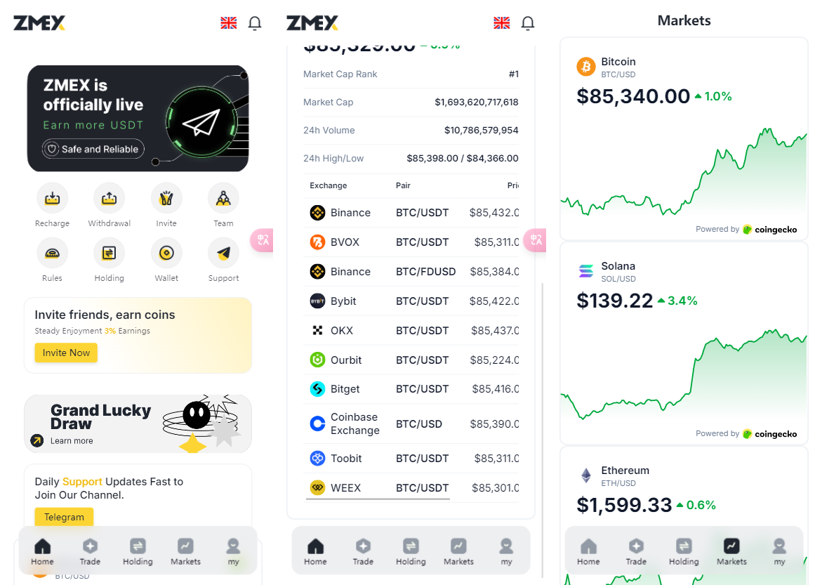 海外版AI量化区块链系统源码 UI精美-旺仔资源库