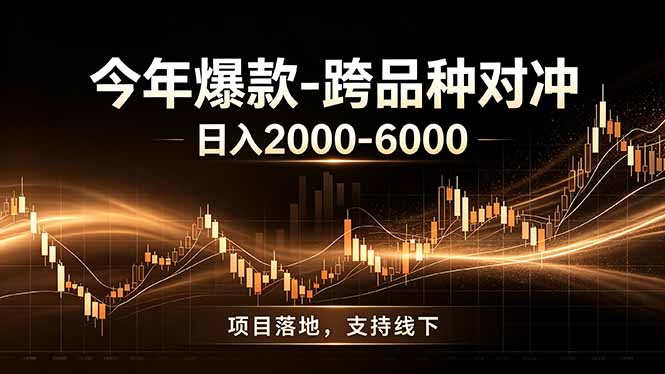 全新跨品种对冲模式上线!日稳定盈利 2000-6000,合规长久可批量放大-旺仔资源库