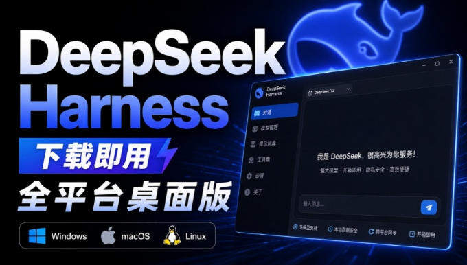 Github上近20万Stars，Harness现在可以双击运行使用了，Harness全平台桌面版-旺仔资源库