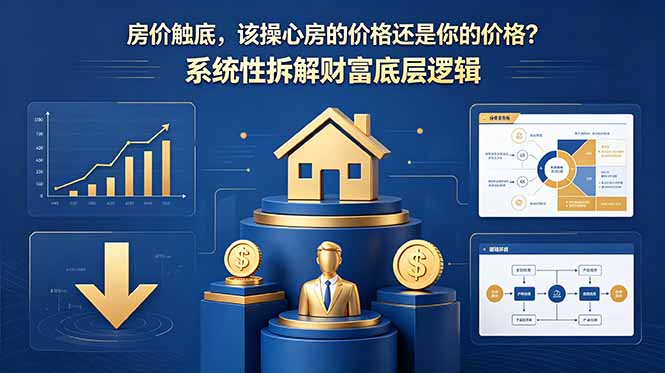 付费文章:房价触底,该操心房的价格还是你的价格?系统性拆解财富底层逻辑-旺仔资源库
