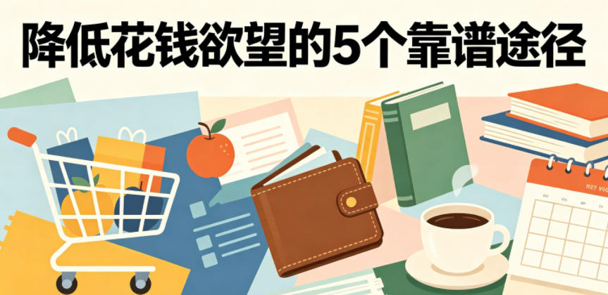 付费文章：降低花钱欲望的5个靠谱途径-旺仔资源库
