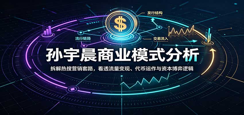 孙宇晨商业模式分析:拆解热搜营销套路,看透流量变现、代币运作与资本博弈逻辑-旺仔资源库