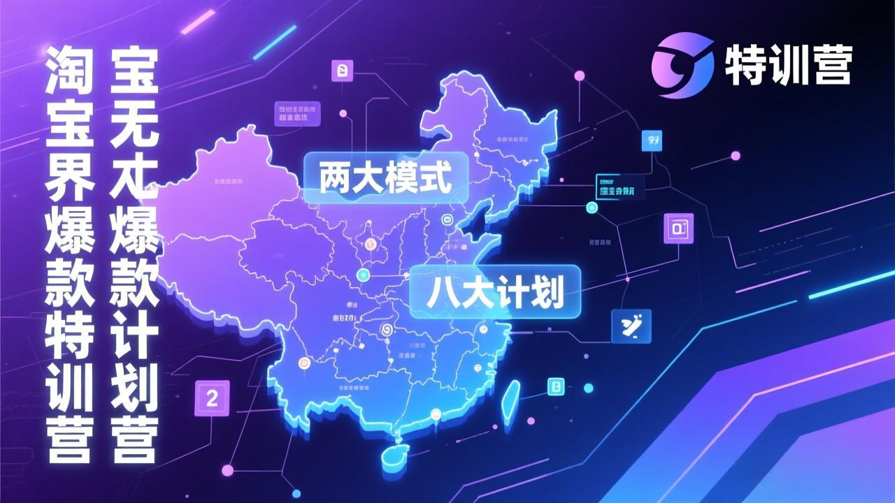 淘宝无界爆款训练营：2026年1月杭州线下高端集训课，3天构建两大模式八大计划体系-旺仔资源库