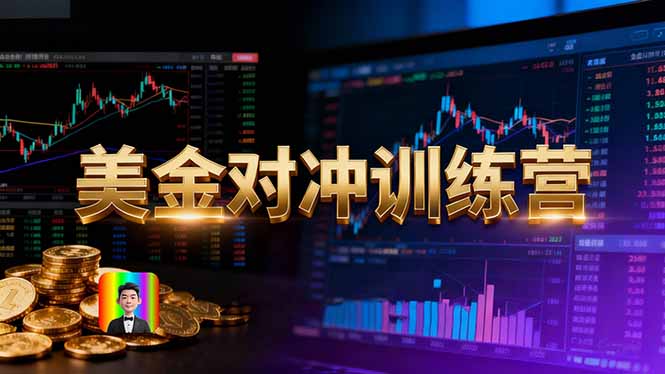 美金对冲日盈利100+美刀，长期稳定，小白也可以轻松上手-旺仔资源库