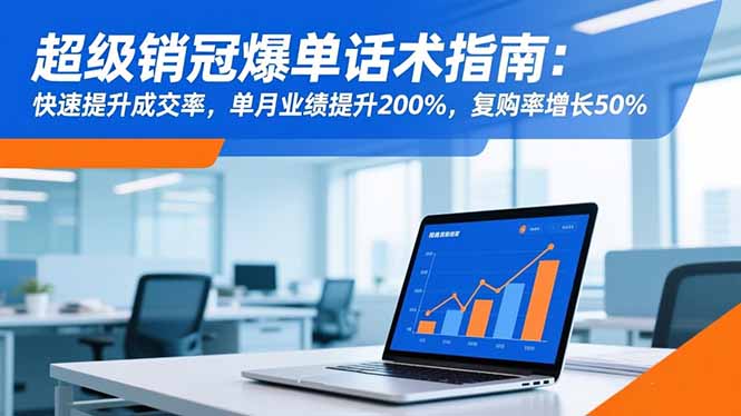 超级销冠爆单话术指南:快速提升成交率,单月业绩提升200%,复购率增长50%-旺仔资源库