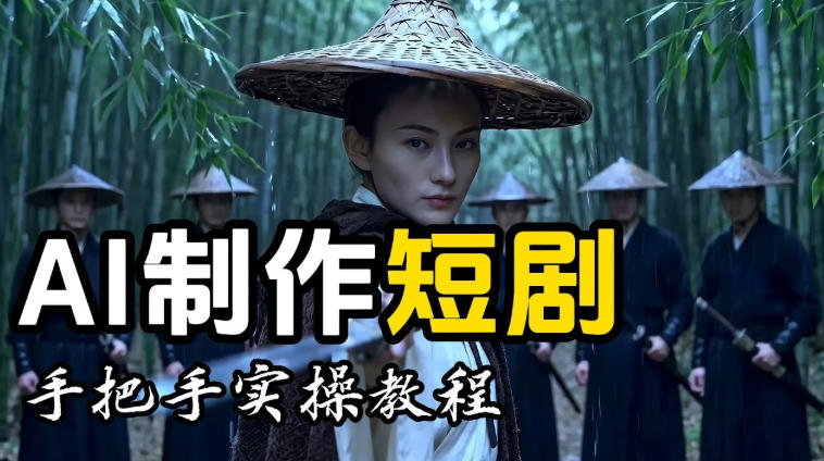 【保姆级手把手教程】AI短剧制作完整流程教学，从小白零基础到成片大神-旺仔资源库