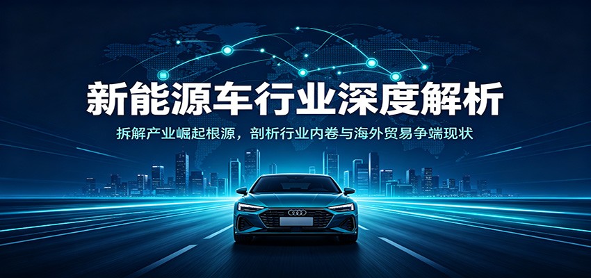 新能源车行业深度解析：拆解产业崛起根源，剖析行业内卷与海外贸易争端现状-旺仔资源库