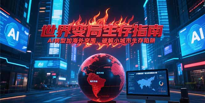 付费文章《世界变局生存指南，AI转型加海外突围，破解小城市生存陷阱》-旺仔资源库