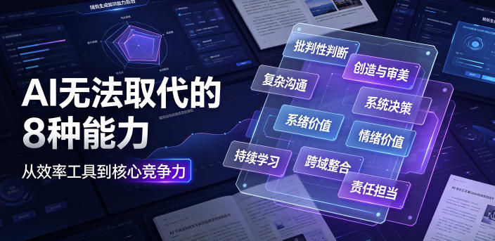 付费文章:AI无法取代的8种能力-旺仔资源库