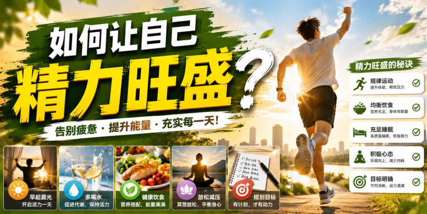 付费文章：如何让自己精力旺盛？-旺仔资源库