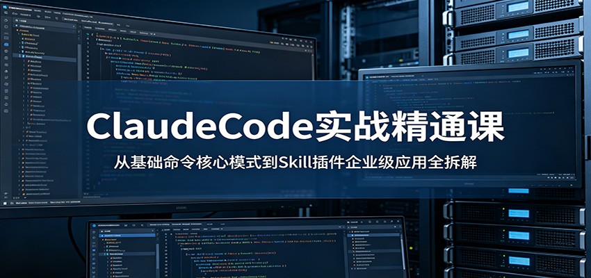ClaudeCode实战精通课：从基础命令核心模式到Skill插件企业级应用全拆解-旺仔资源库